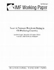 Research paper thumbnail of Issues in Domestic Petroleum Pricing in Oil-Producing Countries