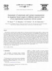 Research paper thumbnail of Assessment of americium and curium transmutation in magnesia based targets in different spectral zones of an experimental accelerator driven system