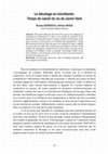 Research paper thumbnail of Le décalage en simultanée. Temps du savoir et/ou du savoir-faire