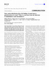 Research paper thumbnail of Does cation dehydration drive the binding of metal ions to polyelectrolytes in water? What we can learn from the behaviour of aluminium(iii) and chromium(iii)