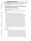 Research paper thumbnail of Neural correlates of socioeconomic status in early childhood: a systematic review of the literature