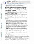 Research paper thumbnail of Sex-related patterns of intrinsic functional connectivity in children and adolescents with autism spectrum disorders