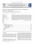 Research paper thumbnail of Evolution of Communication Technologies for Smart Grid applications