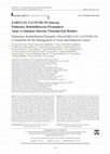 Research paper thumbnail of Pulmonary Rehabilitation Principles After SARS-CoV-2 (COVID-19): A Guideline for the Management of Acute and Subacute Course