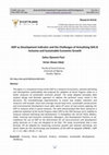 Research paper thumbnail of GDP as Development Indicator and the Challenges of Actualising SDG 8: Inclusive and Sustainable Economic Growth Salisu Ojonemi Paul