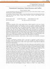 Research paper thumbnail of Transnational Corporations, Natural Resources and Conflict