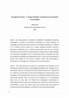 Research paper thumbnail of Estrangeiros Universais -a "Viragem Ontológica" considerada de uma Perspetiva Fenomenológica