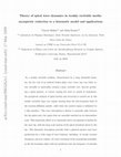 Research paper thumbnail of Theory of spiral wave dynamics in weakly excitable media: Asymptotic reduction to a kinematic model and applications