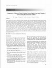 Research paper thumbnail of Comparative Efficacy of Dried Fruits of Carica Papaya Linn. and Vitamin-E on Preventing Hepatotoxicity in Rats