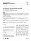 Research paper thumbnail of Predictors of Uptake of Cervical Cancer Screening Among Nurses in Ogbomoso, Oyo State, Nigeria