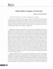 Research paper thumbnail of Indian History Congress- An Overview