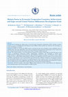 Research paper thumbnail of Malaria Status in Economic Cooperation Countries; Achievement and Gaps toward United Nations Millennium Development Goals