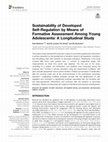 Research paper thumbnail of Sustainability of Developed Self-Regulation by Means of Formative Assessment Among Young Adolescents: A Longitudinal Study