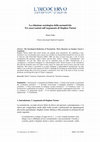 Research paper thumbnail of La riduzione sociologica della normatività. Tre osservazioni sull'argomento di Stephen Turner