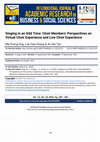 Research paper thumbnail of Singing in an Odd Time: Choir Members’ Perspectives on Virtual Choir Experience and Live Choir Experience