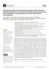 Research paper thumbnail of Acetophenone-Based 3,4-Dihydropyrimidine-2(1H)-Thione as Potential Inhibitor of Tyrosinase and Ribonucleotide Reductase: Facile Synthesis, Crystal Structure, In-Vitro and In-Silico Investigations