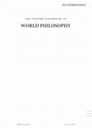 Research paper thumbnail of Oxford Handbook of World Philosophy, with Jay Garfield