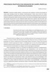 Research paper thumbnail of Processos criativos com gravação de campo: práticas Interdisciplinares