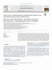 Research paper thumbnail of Critical review on phytoremediation of polyfluoroalkyl substances from environmental matrices: Need for global concern