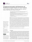 Research paper thumbnail of An Engineered Nanocomplex with Photodynamic and Photothermal Synergistic Properties for Cancer Treatment