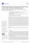 Research paper thumbnail of Effect of Smoke Exposure on Gene Expression in Bone Healing around Implants Coated with Nanohydroxyapatite