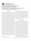 Research paper thumbnail of Improving the time efficiency of identifying dairy herds with poorer welfare in a population