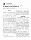 Research paper thumbnail of An estimation of the clinical mastitis incidence per 100 cows per year based on routinely collected herd data