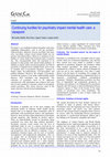 Research paper thumbnail of Continuing hurdles for psychiatry impact mental health care: a viewpoint