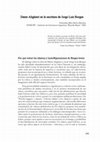 Research paper thumbnail of “Dante Alighieri en la escritura de Jorge Luis Borges” en Bravo Herrera, Fernanda Elisa y Blanco, María Soledad (Eds.), (H)Ilaciones. Lecturas comparadas: género(s), viajes e intertextualidades. Jujuy: Tiraxi Ediciones – Universidad Nacional de Jujuy, 2022, pp. 243-268 [ISBN: 978-987-8936-11-6].