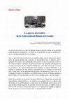 Research paper thumbnail of La guerra preventiva de la federación de Rusia en Ucrania