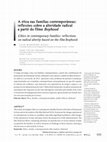 Research paper thumbnail of A ética nas famílias contemporâneas: reflexões sobre a alteridade radical a partir do filme Boyhood Ethics in contemporary families: reflections on radical alterity based on the film Boyhood