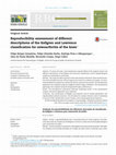 Research paper thumbnail of Reproducibility assessment of different descriptions of the Kellgren and Lawrence classification for osteoarthritis of the knee