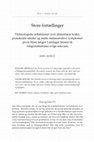 Research paper thumbnail of Store fortællinger: Tintinologiske refleksioner over alimentære koder, postaksiale idealer og andre metanarrative symptomer på en Hans Jørgen Lundager Jensen’sk religionshistories evige relevans