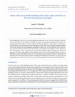 Research paper thumbnail of Work is the Curse of the Drinking Class: Beer, Labor and Class in Ancient Mesopotamia and Egypt