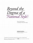 Research paper thumbnail of Beyond the Dogma of a ‘National Style’: Dance-Type Narration in Stanislaw Moniuszko’s Operas