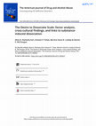 Research paper thumbnail of The Desire to Dissociate Scale: factor analysis, cross-cultural findings, and links to substance-induced dissociation