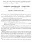 Research paper thumbnail of The Star Gate Operational Remote Viewing Program A Human Intelligence (HUMINT) Collection Platform