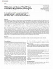 Research paper thumbnail of Utilization and Costs of Health Care in a Kidney Supportive Care Program