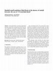 Research paper thumbnail of Rainfall-runoff modeling of flash floods in the absence of rainfall forecasts: the case of “Cévenol flash floods”