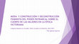 Research paper thumbnail of MODA Y CONSTRUCCIÓN Y DECONSTRUCCIÓN FEMINISTA DEL PODER PATRIARCAL SOBRE EL CUERPO DE LAS MUJERES EN LA ÉPOCA VICTORIANA Congreso Mujeres en el poder. Vestir el poder en femenino. Abril 2021