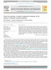 Research paper thumbnail of Client led coaching: A random assignment evaluation of the impacts of financial coaching programs