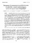 Research paper thumbnail of Pneumonies à S. pneumoniae de sensibilité diminuée à la pénicilline : données épidémiologiques, facteurs de risque et impact thérapeutique