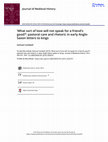 Research paper thumbnail of ‘What sort of love will not speak for a friend's good?’: pastoral care and rhetoric in early Anglo-Saxon letters to kings