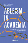 Research paper thumbnail of Ableism in Academia