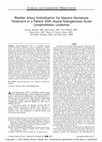 Research paper thumbnail of Bladder Artery Embolization for Massive Hematuria Treatment in a Patient With Ataxia-Telangiectasia Acute Lymphoblastic Leukemia