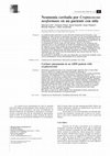 Research paper thumbnail of Neumonía cavitada por Cryptococcus neoformans en un paciente con sida