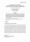 Research paper thumbnail of Eye tracking study on Web-use: Comparison between younger and elderly users in case of search task with electronic timetable service