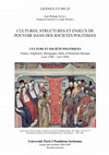 Research paper thumbnail of Cultures, structures et enjeux de pouvoir dans des sociétés politisées. Vers 1380-vers 1450. Culture et sociétés politiques. 2006-2007. Table des matières du fascicule d'enseignement.