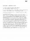 Research paper thumbnail of Factors affecting speech perception in children cochlear 22-channel cochlear prosthesis [Abstract]