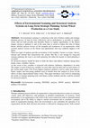 Research paper thumbnail of Effects of Environmental Scanning and Structural Analysis Systems on Long-Term Strategic Planning: Syrian Wheat Production as a Case Study